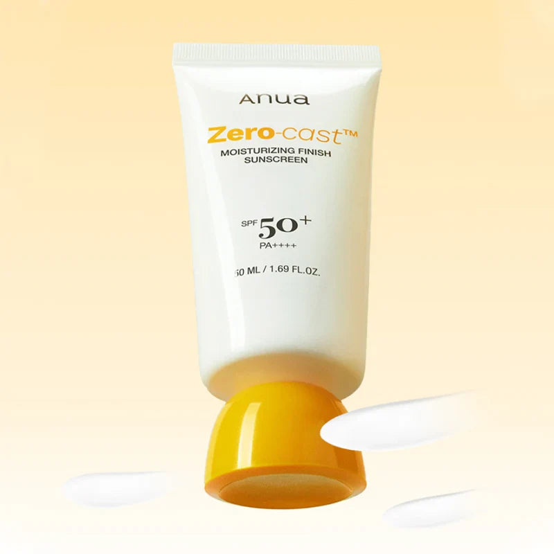 ANUA Zero-Cast Moisturizing Finish Sunscreen