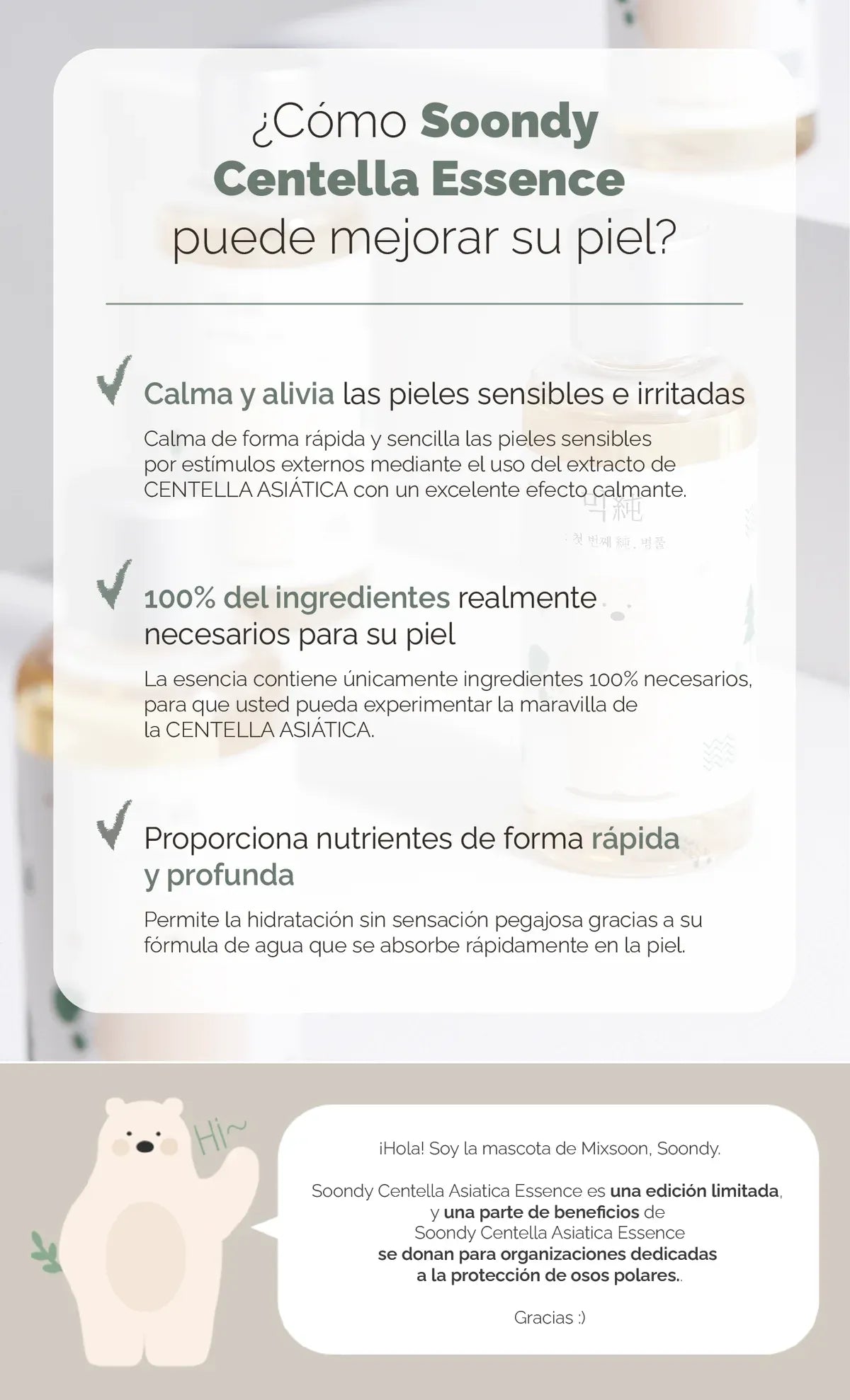 Mixsoon Soondy Centella Asiatica Essence