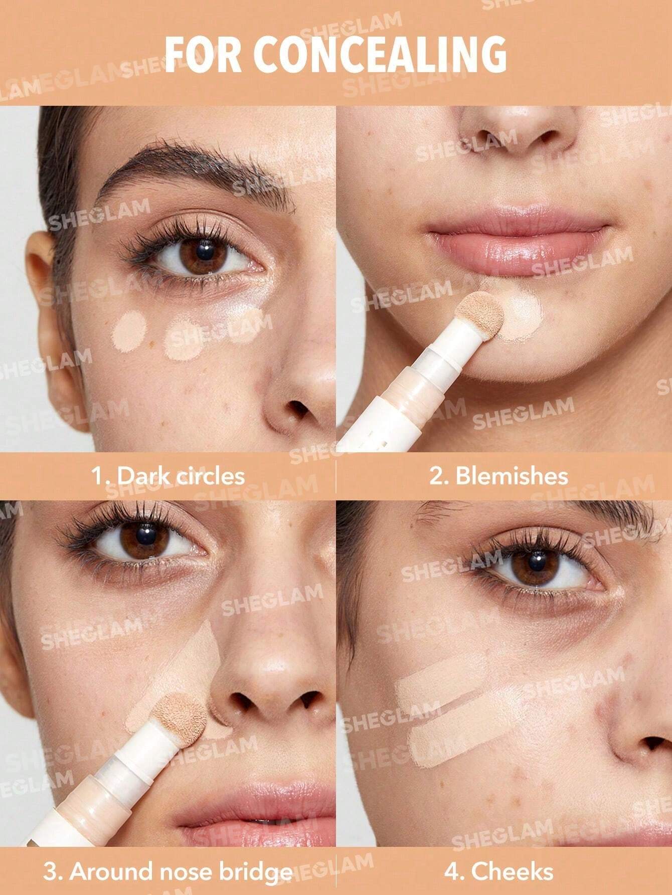 SHEGLAM Corrector de Ojeras Complexion Boost Concealer