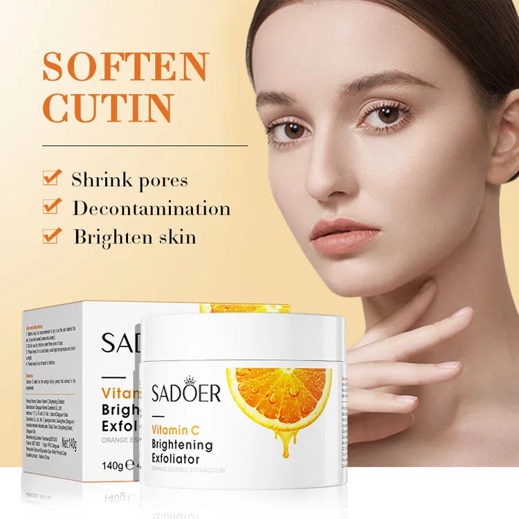 SADOER Exfoliante facial con vitamina C