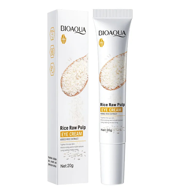 BIOAQUA Contorno de ojos Arroz Blanco