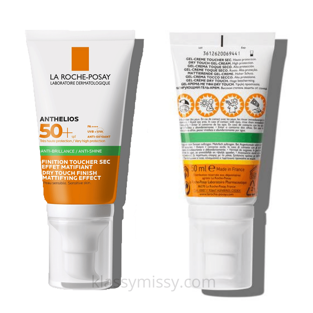 LA ROCHE-POSAY Sunscreen - SPF 50 PA++++ ANTHELIOS SPF 50 ANTI SHINE GEL Cream