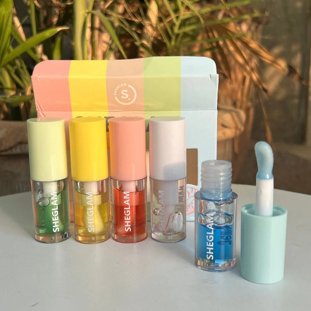 SHEGLAM Jelly Wow Hydrating Lip Oil 5 In 1