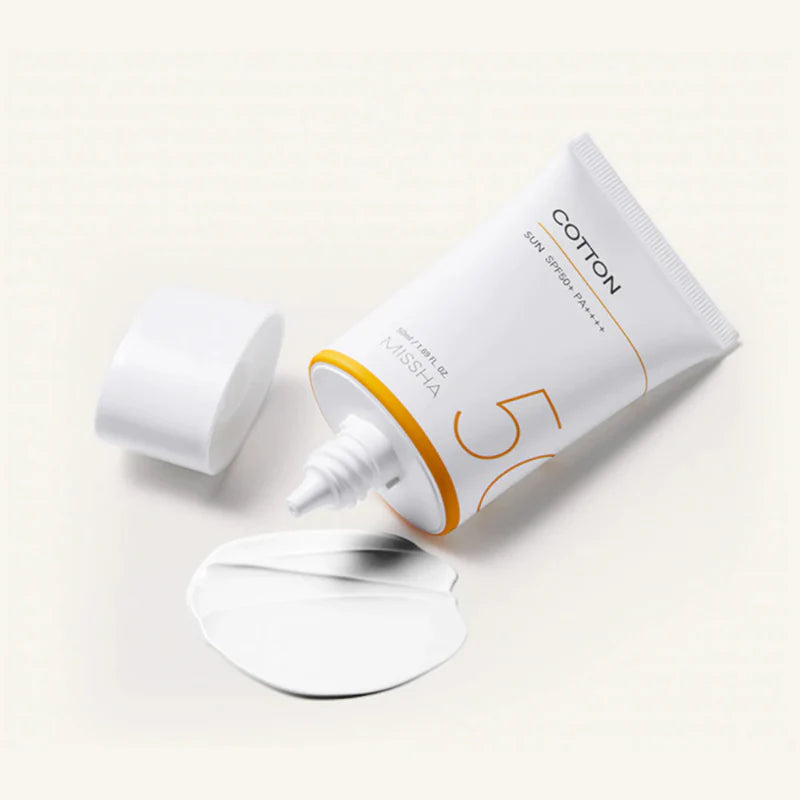 MISSHA Cotton Protector solar con SPF50+ PA++++