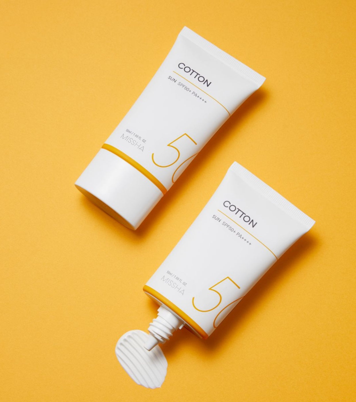 MISSHA Cotton Protector solar con SPF50+ PA++++