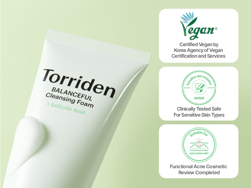 TORRIDEN Jabón facial Balanceful Cleansing Foam