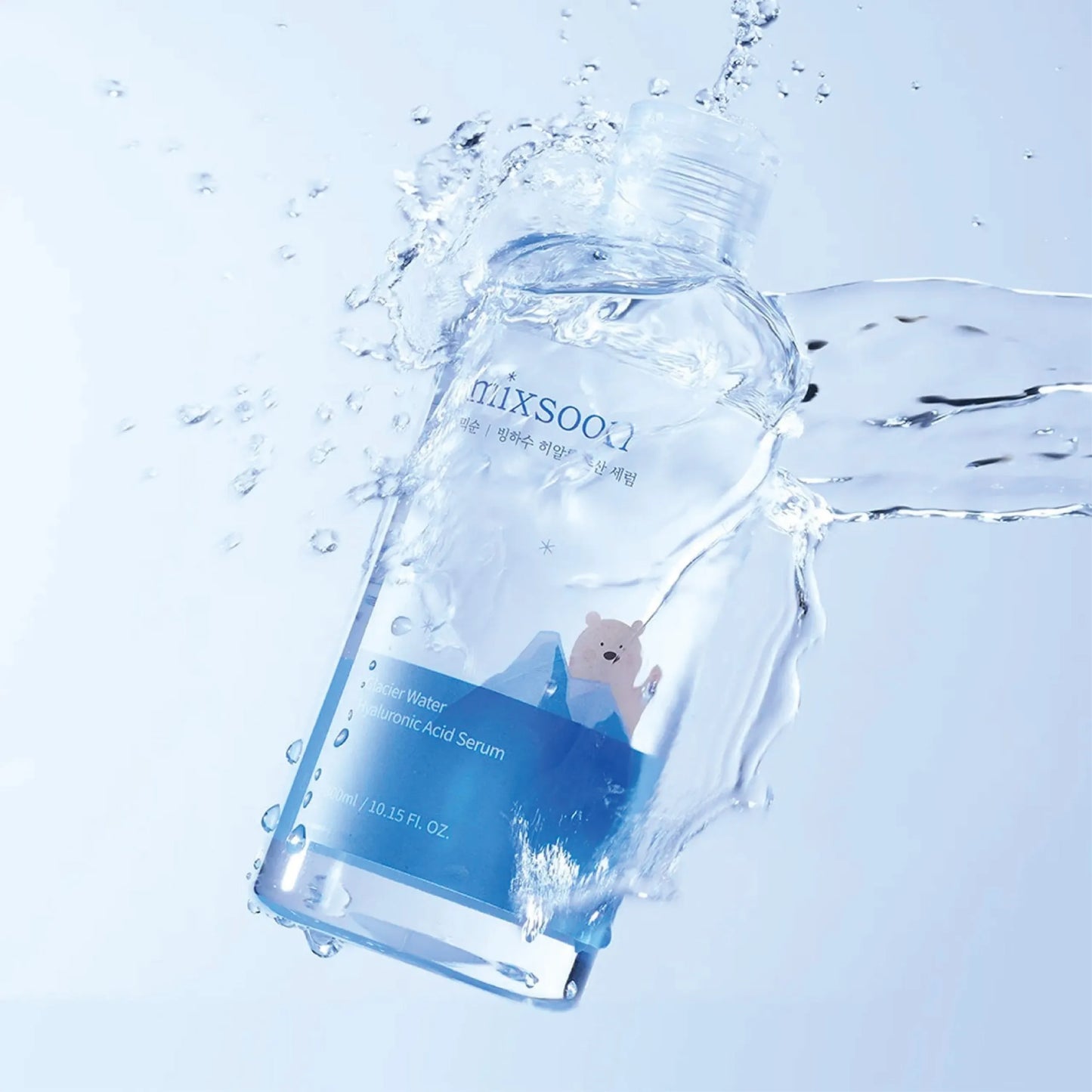 Mixsoon Glacier Water Hyaluronic Acid Serum | Sérum de Ácido Hialurónico 300ml.