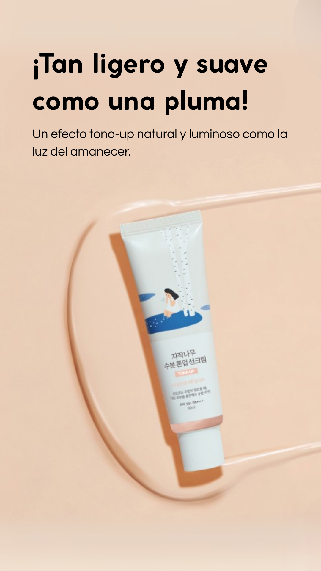 ROUND LAB - Protector Solar Birch Juice Moisturizing Tone Up Sunscreen