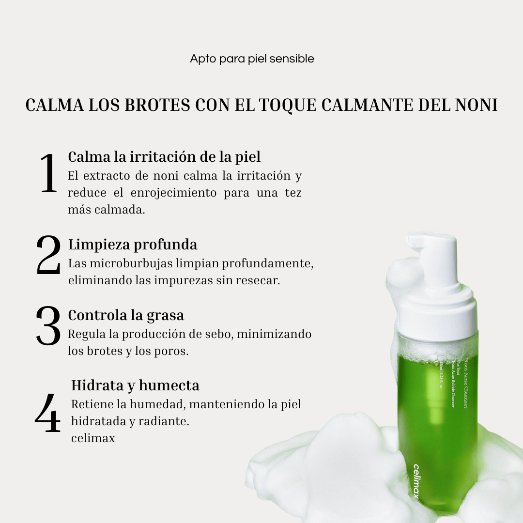 Celimax Noni Acne Bubble Cleanser