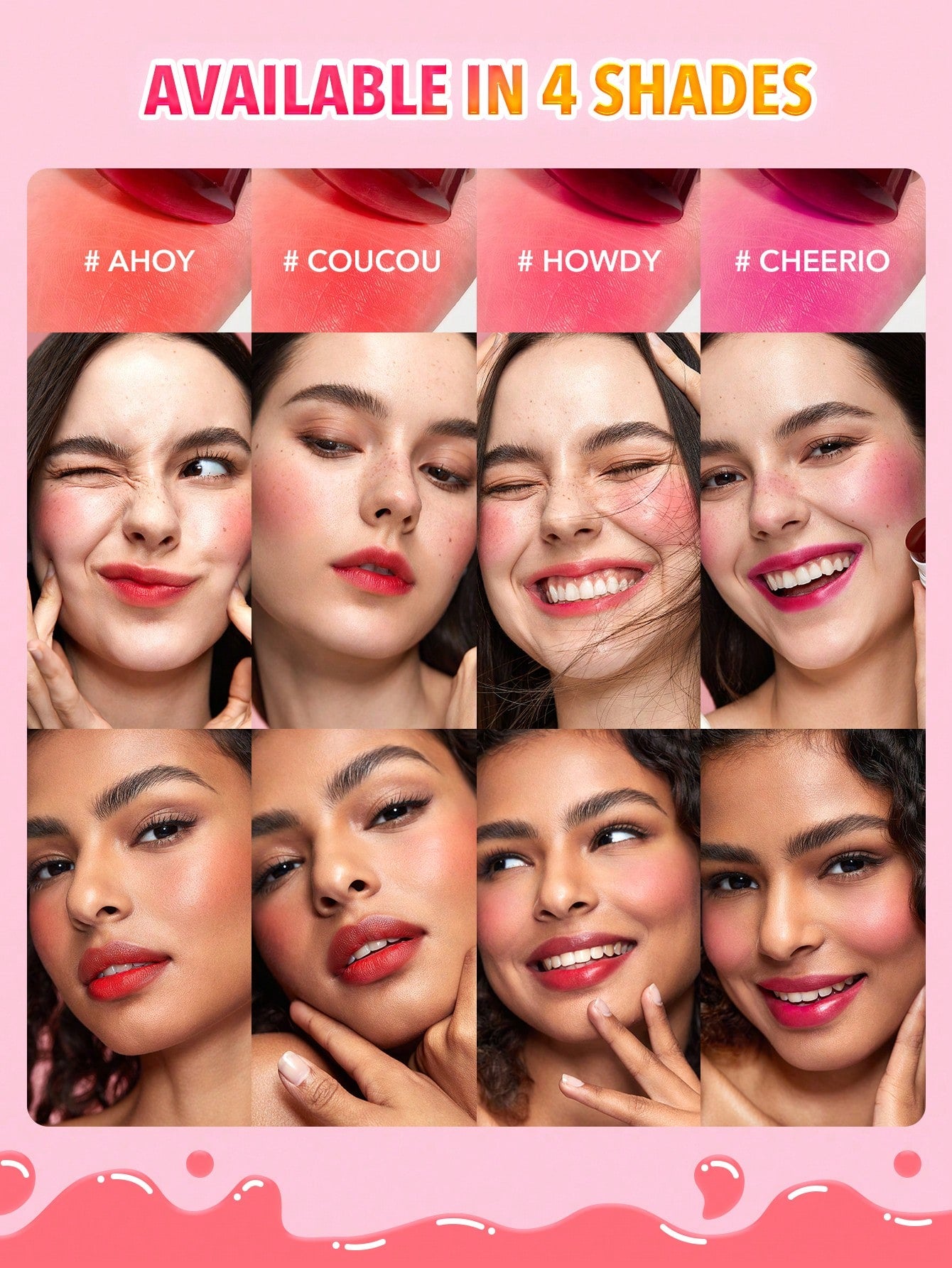 SHEGLAM Tinte hidratante para labios Jelly
