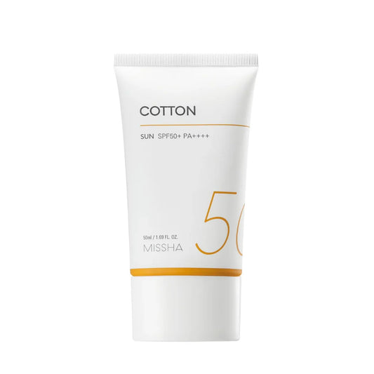 MISSHA Cotton Protector solar con SPF50+ PA++++