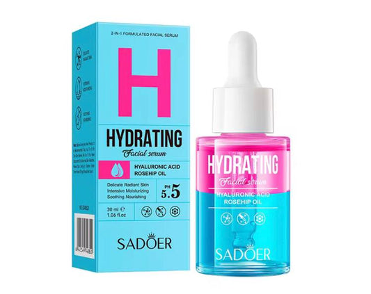 SADOER Serum de Acido hialuronico y aceite de rosa