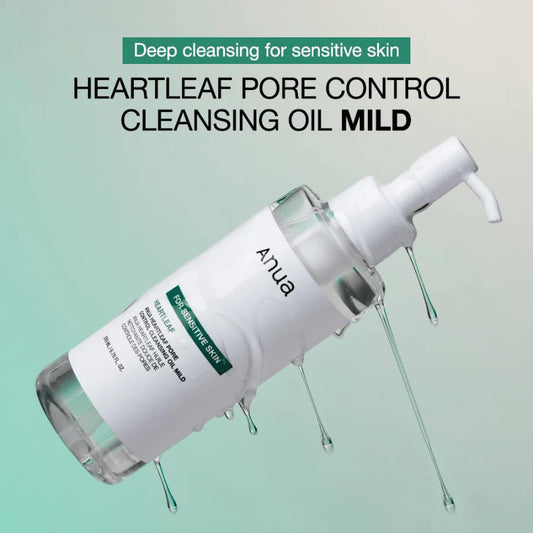 Anua Aceite Limpiador - Heartleaf Pore Cleansing Oil Mild