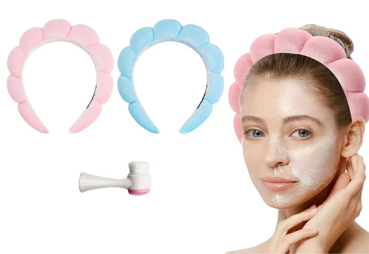 Diadema y cepillo dúo Spa Skincare