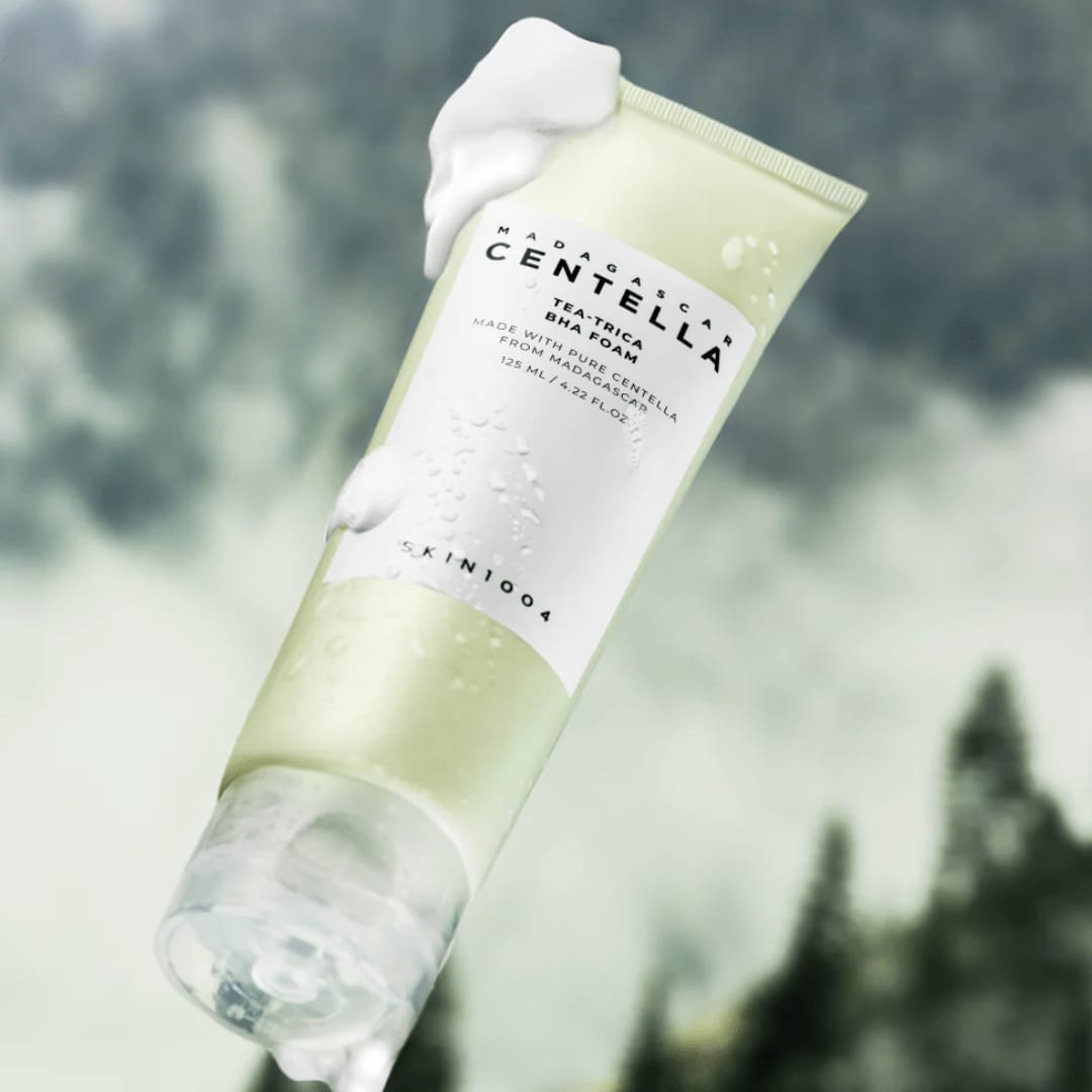 SKIN1004 Centella Madagascar Jabón Tea-Trica Bha Foam