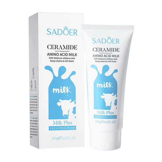 SADOER Gel exfoliante de leche de ceramida orgánica