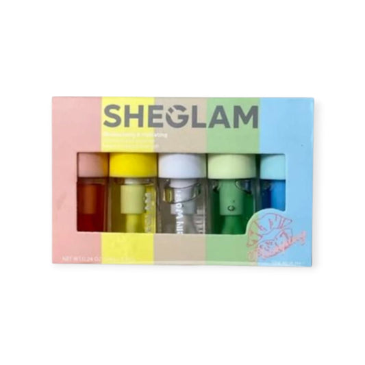 SHEGLAM Jelly Wow Hydrating Lip Oil 5 In 1