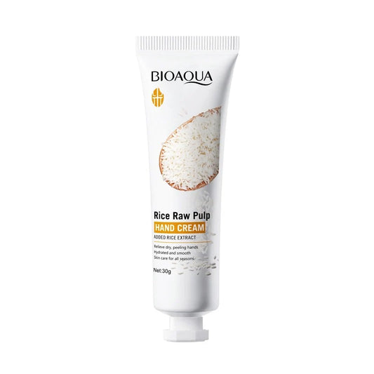 BIOAQUA Rice Raw Pulp crema de manos