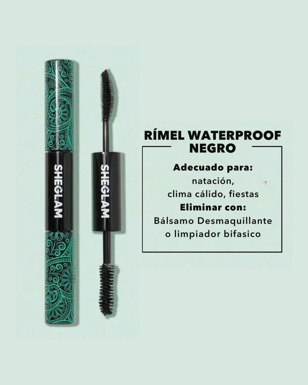 Jake Rimel SHEGLAM All-in-One / Rimel 2 en 1 Waterproof – Harmony and Health